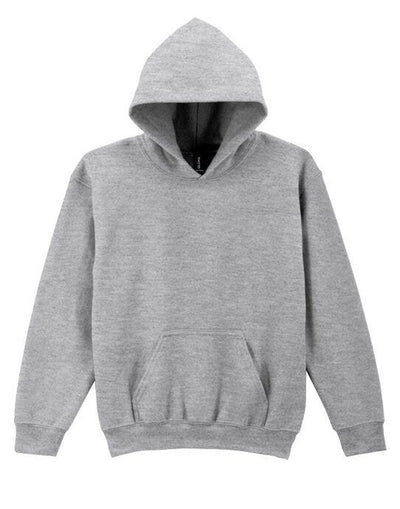 Gildan 18500B Heavy Blend Youth Hood Sweatshirt - Sport Grey