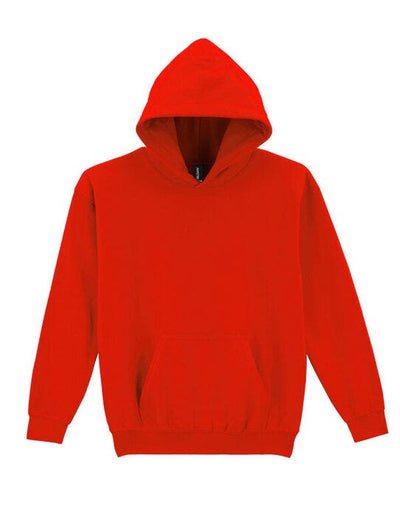 Gildan 18500B Heavy Blend Youth Hood Sweatshirt - Red