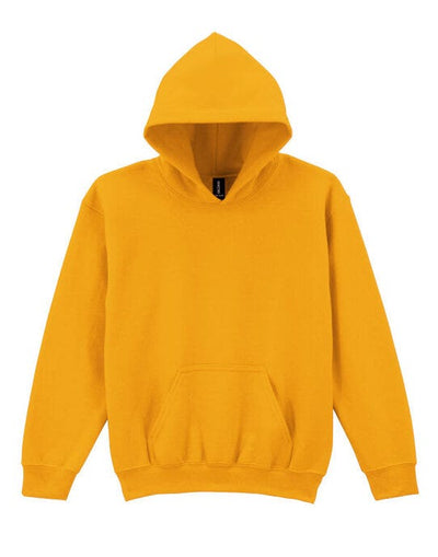 Gildan 18500B Heavy Blend Youth Hood Sweatshirt - Gold