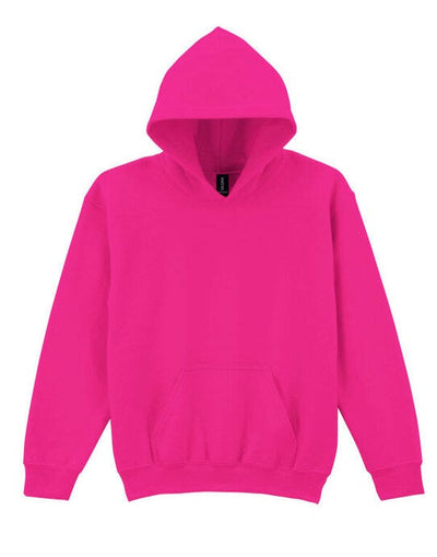Gildan 18500B Heavy Blend Youth Hood Sweatshirt - Heliconia