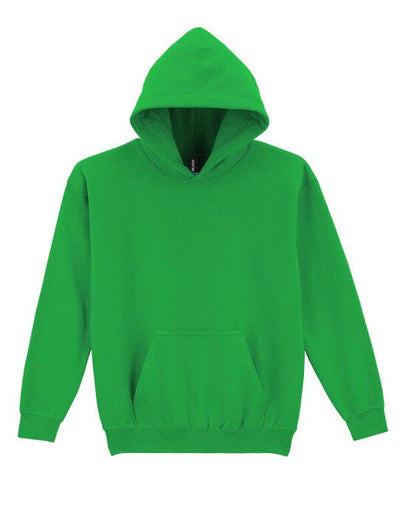 Gildan 18500B Heavy Blend Youth Hood Sweatshirt - Irish Green