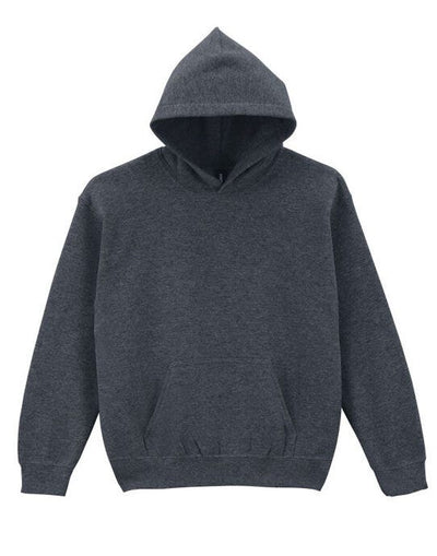 Gildan 18500B Heavy Blend Youth Hood Sweatshirt - Dark Heather