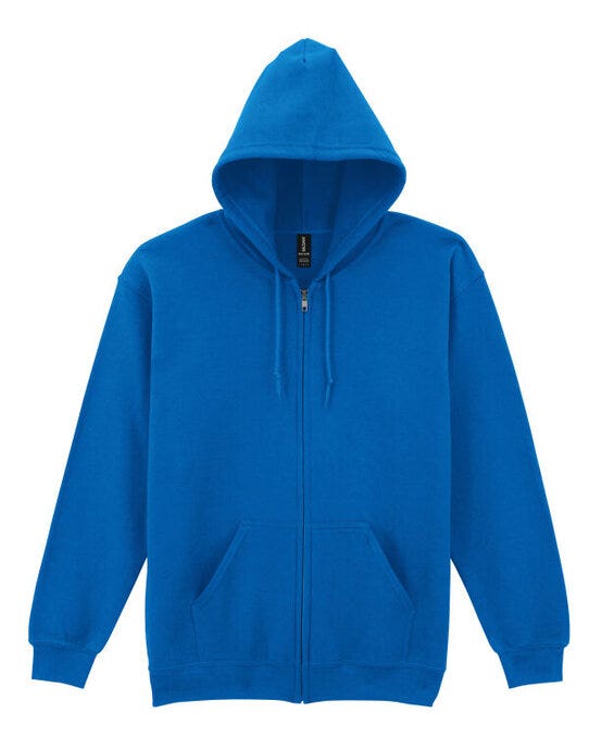 Gildan 18600 Heavy Blend Adult Zip Hood Sweat - Royal