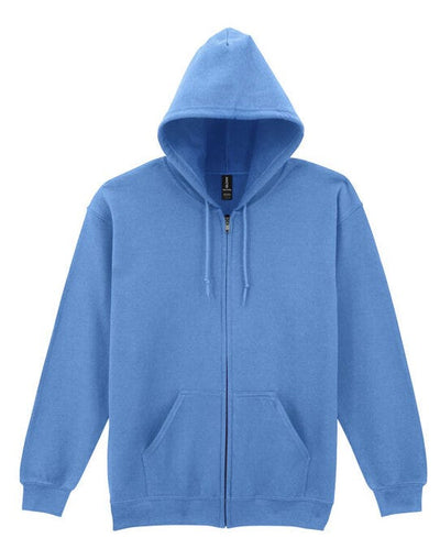 Gildan 18600 Heavy Blend Adult Zip Hood Sweat - Carolina Blue