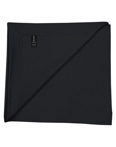 Gildan 18900 Heavyblend Fleece Stadium Blanket - Black