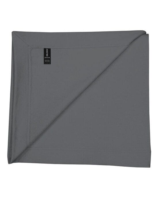 Gildan 18900 Heavyblend Fleece Stadium Blanket - Charcoal