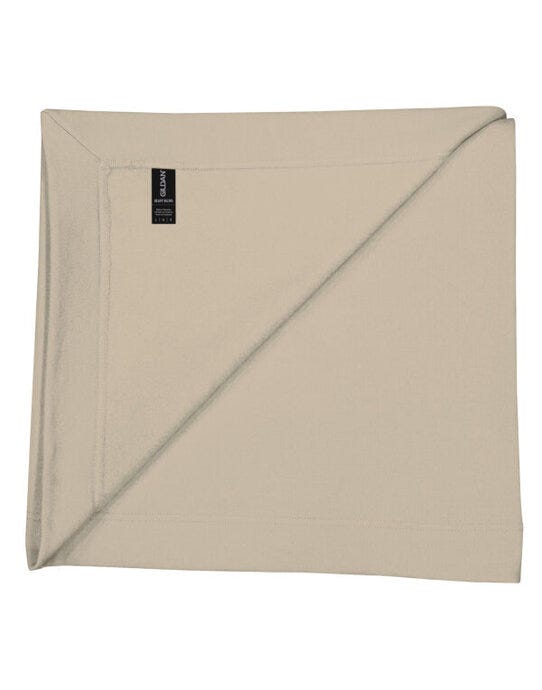 Gildan 18900 Heavyblend Fleece Stadium Blanket - Sand
