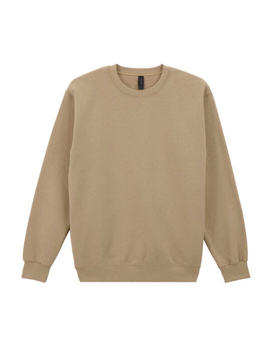 Gildan 19000 Hammer Maxweight Crewneck Sweat - Tan