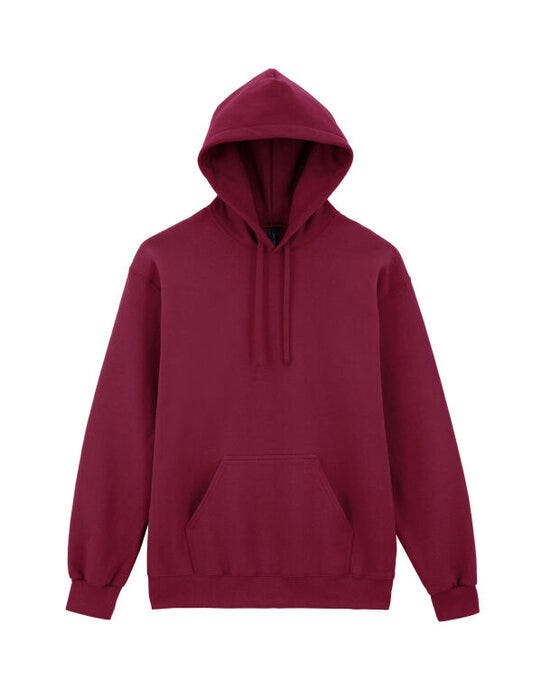 Gildan 19500 Hammer Maxweight Hooded Sweatshir - Garnet