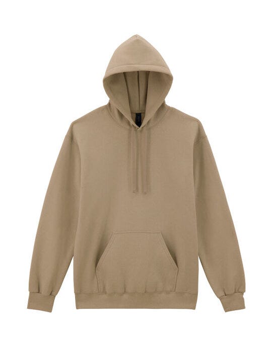 Gildan 19500 Hammer Maxweight Hooded Sweatshir - Tan