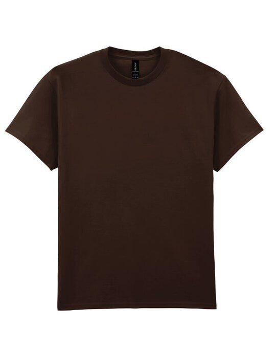 Gildan 2000 Ultra Cotton Adult T-Shirt - Dark Chocolate