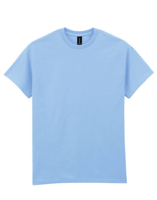 Gildan 2000 Ultra Cotton Adult T-Shirt - Light Blue