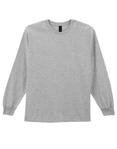 Gildan 2400 Ultra Cotton Adult L/Sleeve Tee - Sport Grey