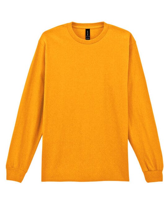 Gildan 2400 Ultra Cotton Adult L/Sleeve Tee - Gold