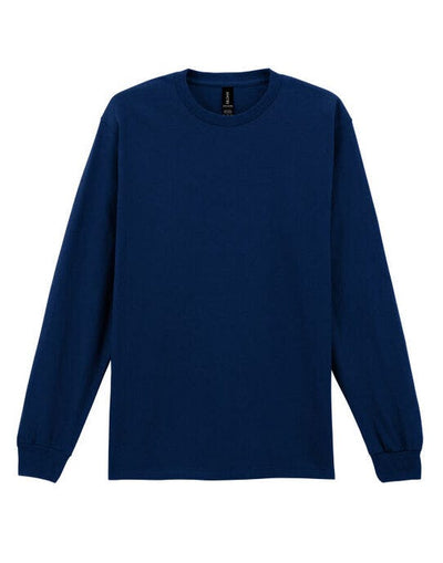 Gildan 2400 Ultra Cotton Adult L/Sleeve Tee - Navy Blue
