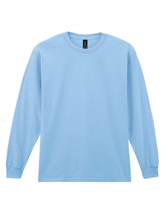 Gildan 2400 Ultra Cotton Adult L/Sleeve Tee - Light Blue