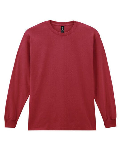 Gildan 2400 Ultra Cotton Adult L/Sleeve Tee - Cardinal