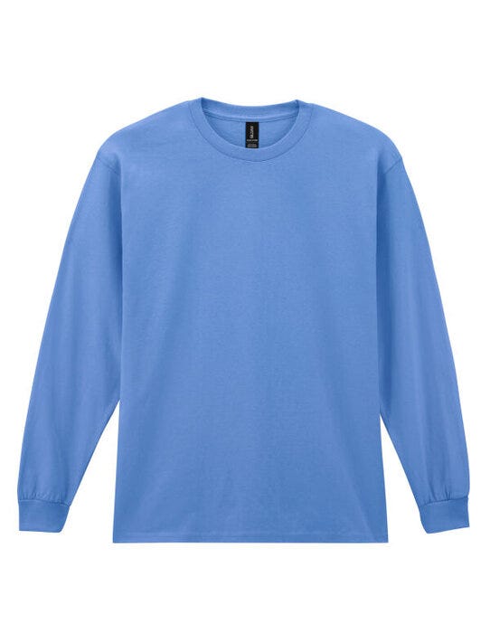 Gildan 2400 Ultra Cotton Adult L/Sleeve Tee - Carolina Blue