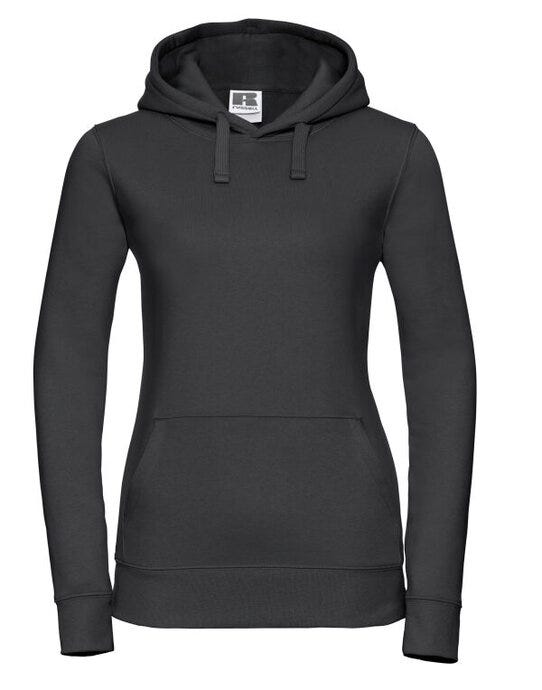 Russell Athletic 265F Russell Ladies Authentic Hooded Sweat - Black