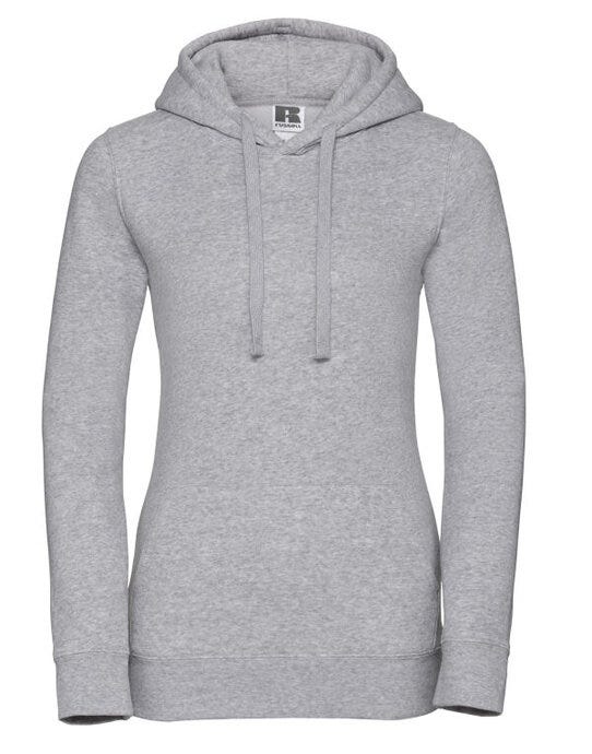 Russell Athletic 265F Russell Ladies Authentic Hooded Sweat - Light Oxford