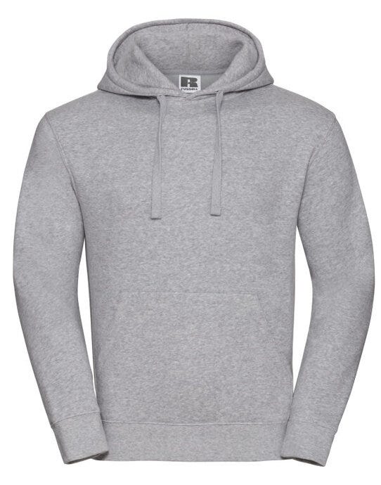 Russell Athletic 265M Russell Mens Authentic Hooded Sweat - Light Oxford