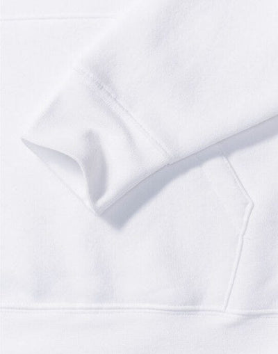 Russell Athletic 265M Russell Mens Authentic Hooded Sweat - White