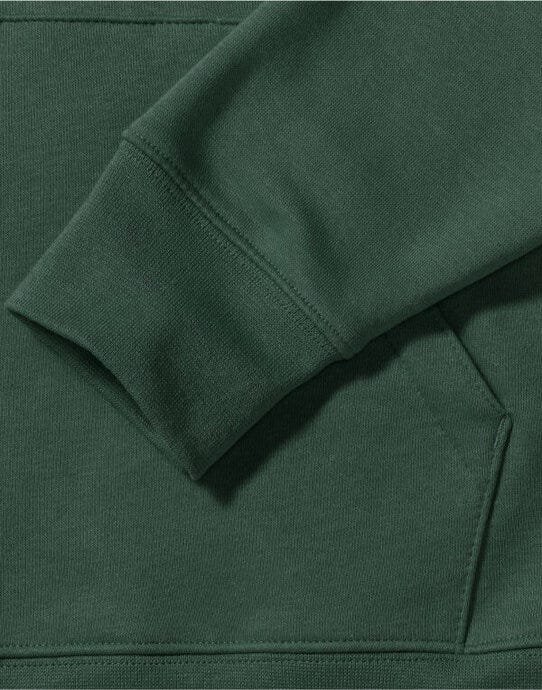 Russell Athletic 265M Russell Mens Authentic Hooded Sweat - Bottle Green