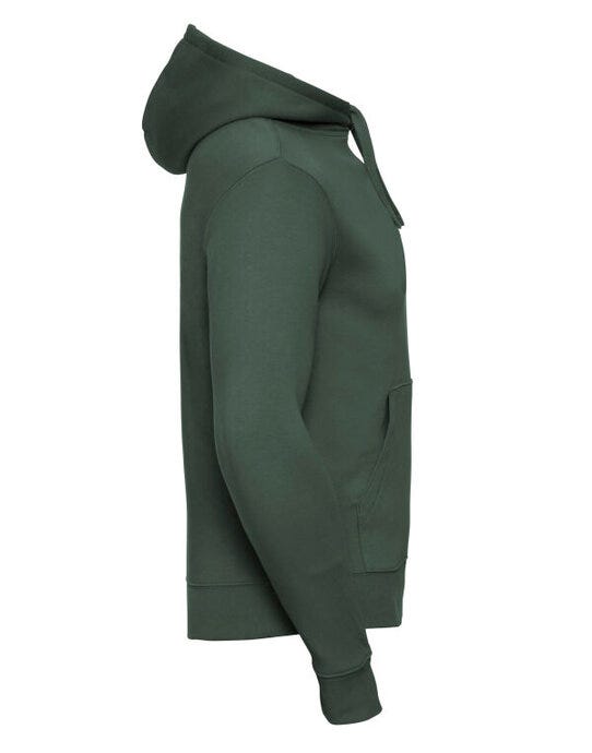 Russell Athletic 265M Russell Mens Authentic Hooded Sweat - Bottle Green