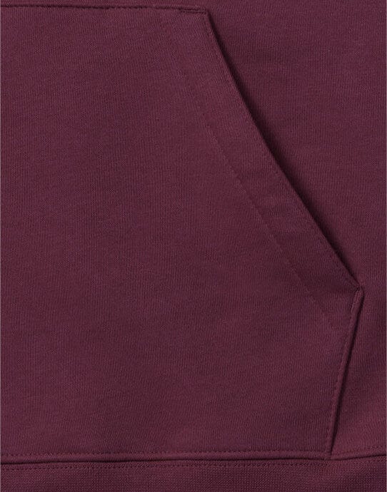 Russell Athletic 265M Russell Mens Authentic Hooded Sweat - Burgundy