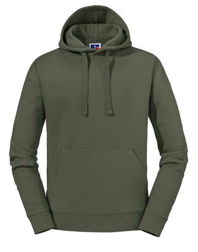 Russell Athletic 265M Russell Mens Authentic Hooded Sweat - Olive