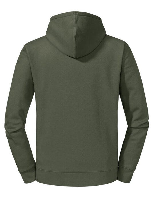 Russell Athletic 265M Russell Mens Authentic Hooded Sweat - Olive