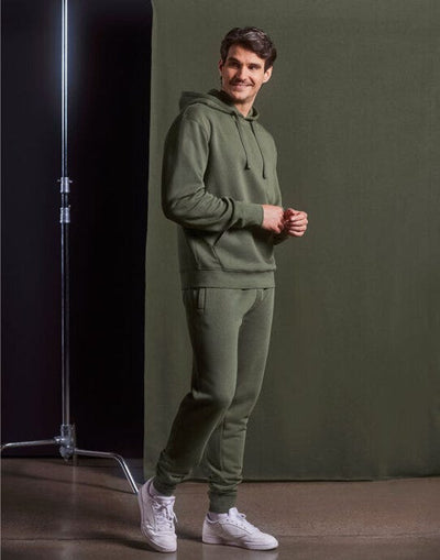 Russell Athletic 265M Russell Mens Authentic Hooded Sweat - Olive