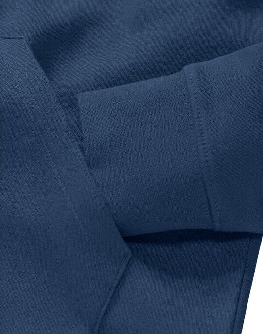 Russell Athletic 265M Russell Mens Authentic Hooded Sweat - Indigo