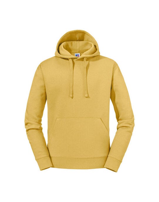 Russell Athletic 265M Russell Mens Authentic Hooded Sweat - Mustard Yellow