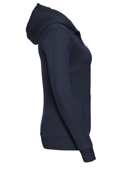 Russell Athletic 266F Russell Ladies Authentic Zipped Hood Jkt - French Navy