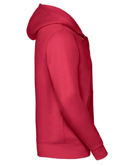 Russell Athletic 266M Russell Mens Authentic Zipped Hood Jkt - Classic Red