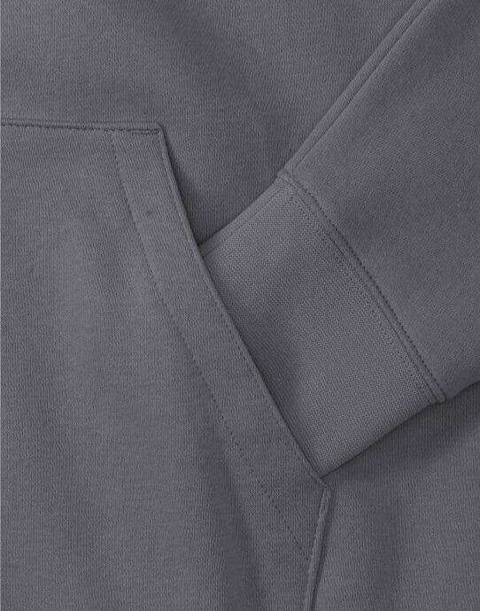 Russell Athletic 266M Russell Mens Authentic Zipped Hood Jkt - Convoy Grey