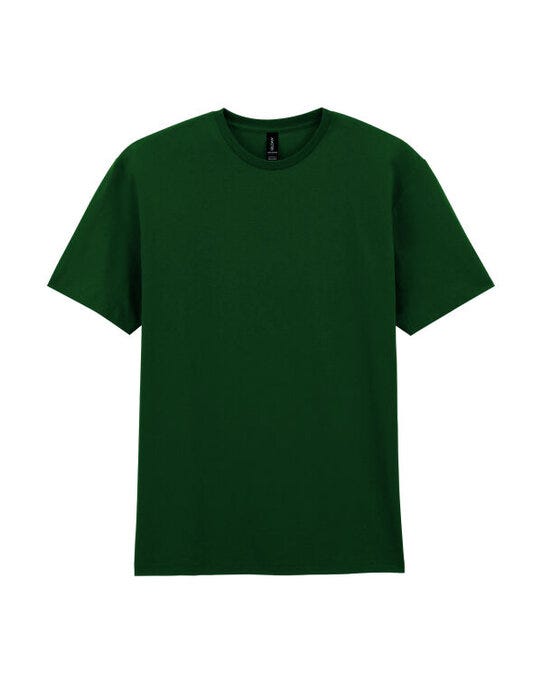Gildan 3000 Light Cotton Adult T-Shirt - Forest Green