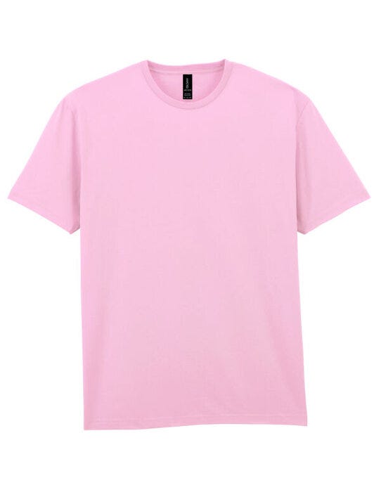 Gildan 3000 Light Cotton Adult T-Shirt - Light Pink