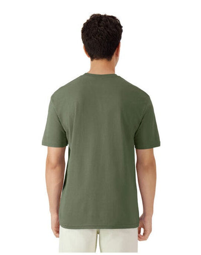 Gildan 3000 Light Cotton Adult T-Shirt - Military Green