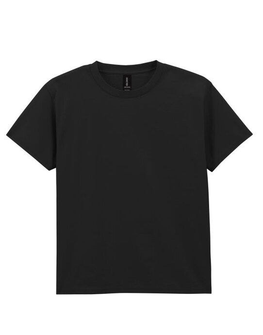 Gildan 3000B Light Cotton Youth T-Shirt - Black