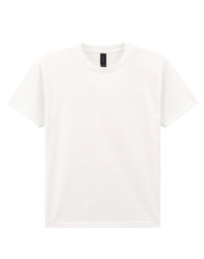 Gildan 3000B Light Cotton Youth T-Shirt - White