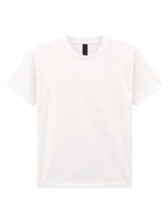 Gildan 3000B Light Cotton Youth T-Shirt - White