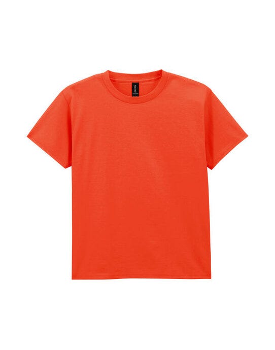 Gildan 3000B Light Cotton Youth T-Shirt - Orange