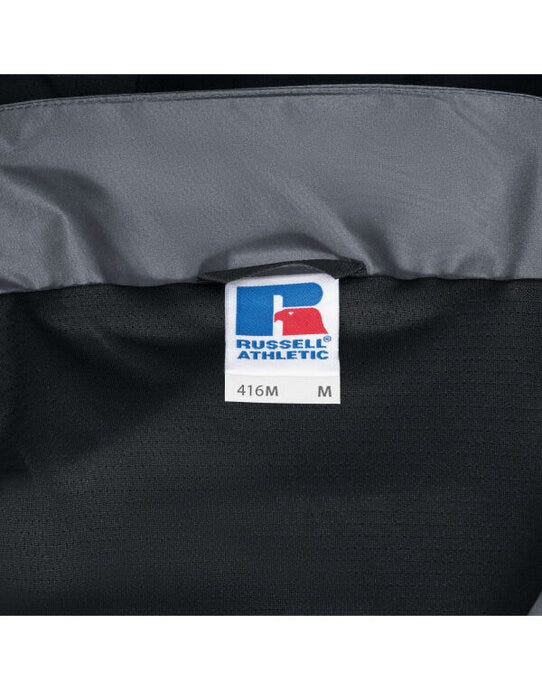 Russell Athletic 416M Russell Essential Weather Shell Jacket - Iron Grey