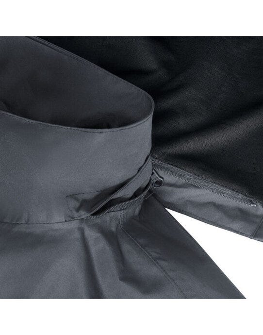 Russell Athletic 416M Russell Essential Weather Shell Jacket - Iron Grey