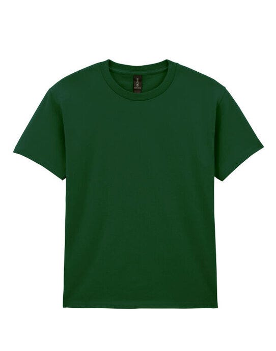 Gildan 5000B Heavy Cotton Youth T-Shirt - Forest Green