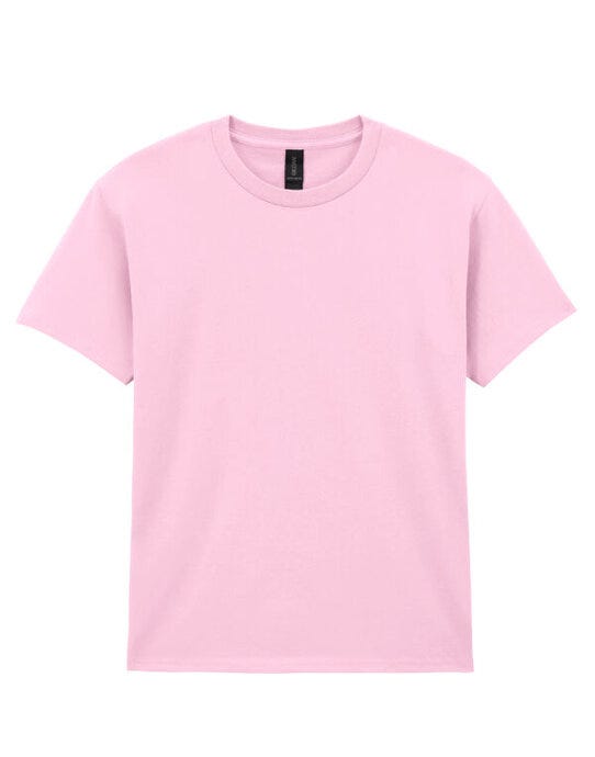 Gildan 5000B Heavy Cotton Youth T-Shirt - Light Pink