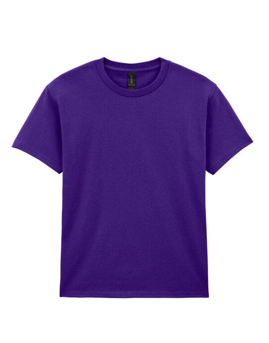 Gildan 5000B Heavy Cotton Youth T-Shirt - Purple
