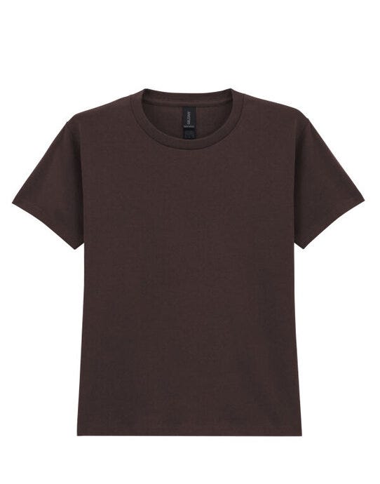 Gildan 5000B Heavy Cotton Youth T-Shirt - Dark Chocolate